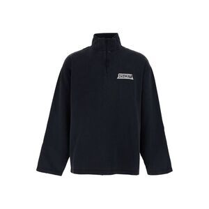 Balenciaga Men High Neck Zip Sweat